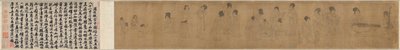 Nel palazzo da after a work attributed to Zhou Wenju