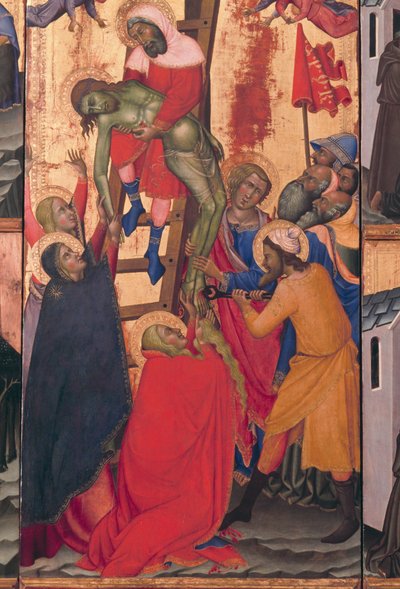 Deposizione di Cristo dalla Croce da also Manfredi de Battilori Bartolo di Fredi
