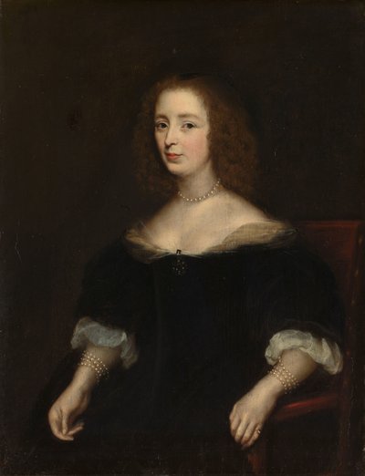 Ritratto di Anna van den Corput (1599-1645), Moglie di Jacob de Witt da anonymous (copy after)