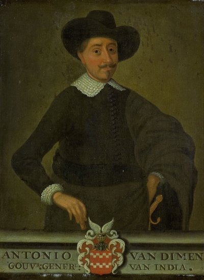 Ritratto di Antonio van Diemen, Governatore Generale delle Indie Orientali Olandesi da anonymous (copy after)