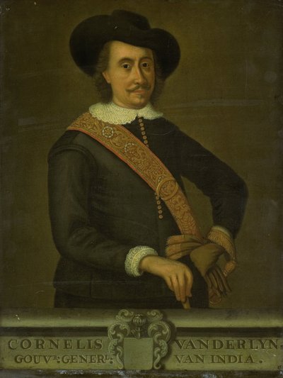 Ritratto di Cornelis van der Lijn, Governatore Generale delle Indie Orientali Olandesi da anonymous (copy after)