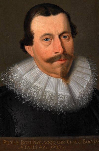Ritratto di Pieter Claesz Boelens (precedentemente intitolato Pieter Boelisse) da anonymous (copy after)