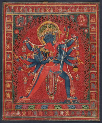 Chakrasamvara e la consorte Vajravarahi da anonymous 