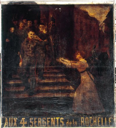Francese: Aux quatre sergents de La Rochelle (II). Insegna dell