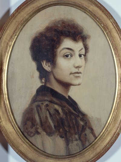 Francese: Portrait de Gabrielle Sand-Palazzi Ritratto di Gabrielle Sand-Palazzi da anonymous 