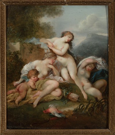 Polacco:  Diana i nimfy (Kąpiel Diany) Diana e le ninfe (Bagno di Diana) da anonymous 