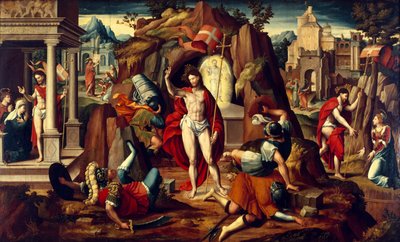 Scene della Passione e della Resurrezione di Cristo da anonymous 