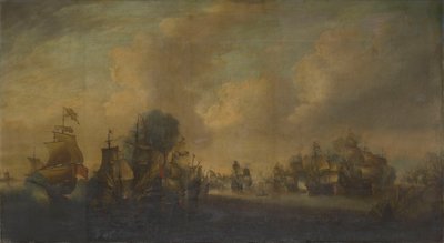 La battaglia di Downs, 21 ottobre 1639 da anonymous 