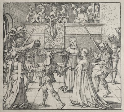 Il ballo in maschera da attributed to Albrecht Dürer