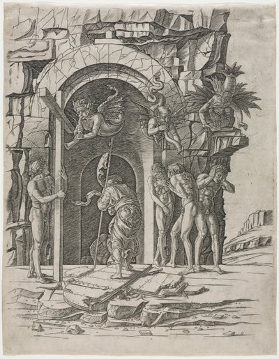 Discesa nel Limbo da attributed to Andrea Mantegna