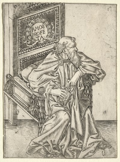 I Profeti: Amos da attributed to Baccio Baldini