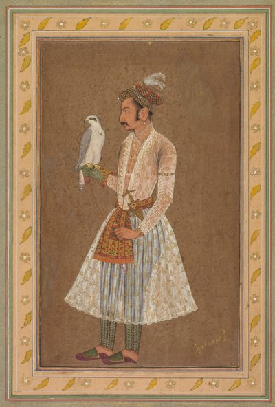 Ritratto di Raja Jagat Singh di Nurpur (regnò 1618-46) da attributed to Bichitr