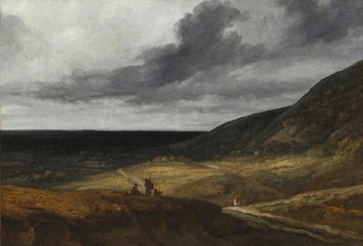 Paesaggio vicino a Parigi da attributed to Georges Michel