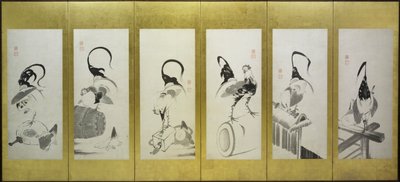 Galli e galline da attributed to Itō Jakuchū
