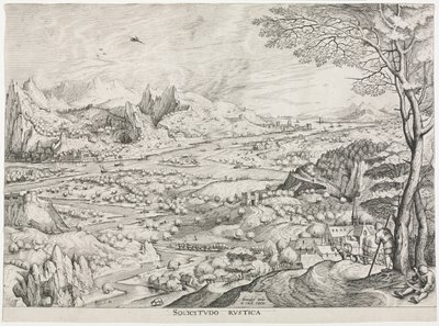 I Grandi Paesaggi: Solicitudo Rustica da attributed to Jan van Doetechum