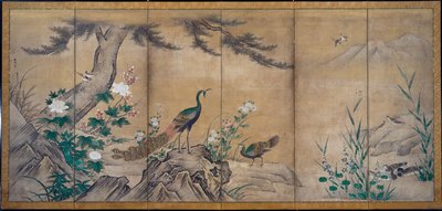 Uccelli e Fiori da attributed to Kano Mitsunobu