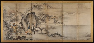Le Quattro Realizzazioni da attributed to Kano Shōei