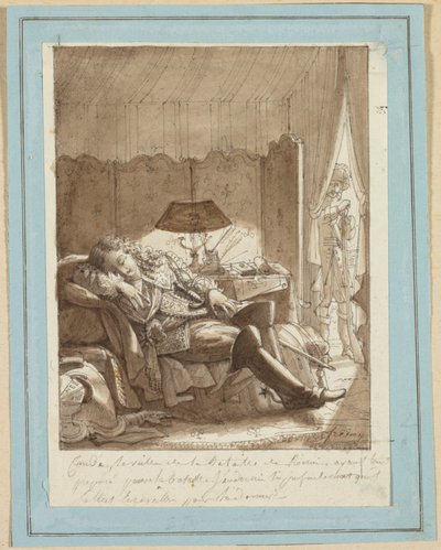 Il sonno del Gran Condé da attributed to Kenkō Shōkei