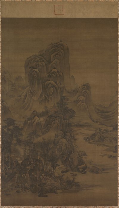 Paesaggio nello stile di Juran da attributed to Liu Du