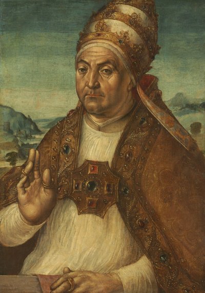 Ritratto di Papa Sisto IV della Rovere da attributed to Pedro Berruguete