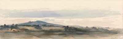 Bardon Hill, Charnwood Forest, Leicestershire da attributed to Peter DeWint