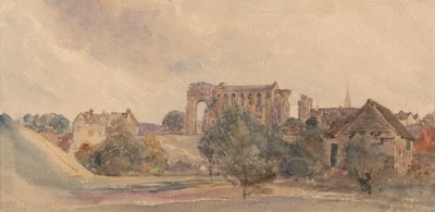 Abbazia di Malmesbury da attributed to Peter DeWint