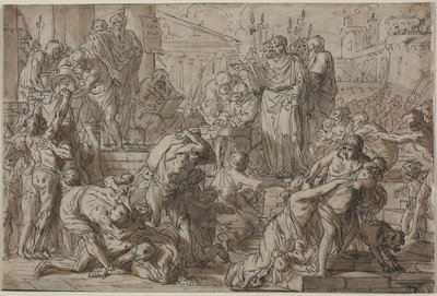 Soggetto romano da attributed to Philibert Benoît Delarue