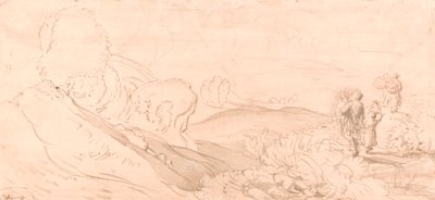 Schizzo di Paesaggio da attributed to Samuel Palmer