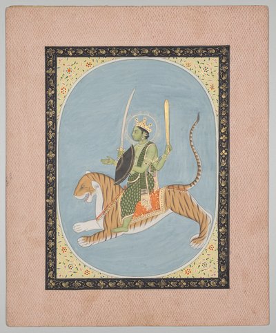 Marte, da una Serie di Astrologia Mandi da attributed to Sanju