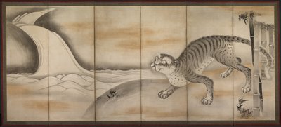 Tigre da attributed to Soga Nichokuan