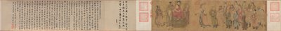 Realtà barbare che adorano il Buddha da attributed to Zhao Guangfu