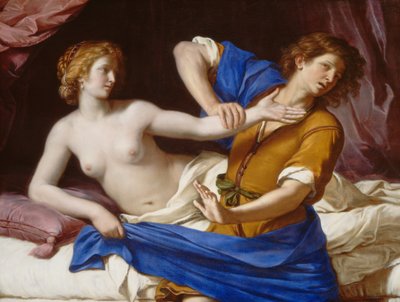 Giuseppe e la moglie di Potifar da called Guercino Giovanni Francesco Barbieri
