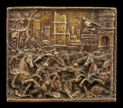 Combattimento alla porta da called Riccio Andrea Briosco