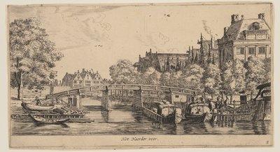 Il Naeder veer, da Vedute di Amsterdam da called Zeeman Reinier Nooms