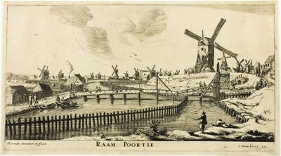 Porta Raam, da Le otto porte della città di Amsterdam da called Zeeman Reinier Nooms