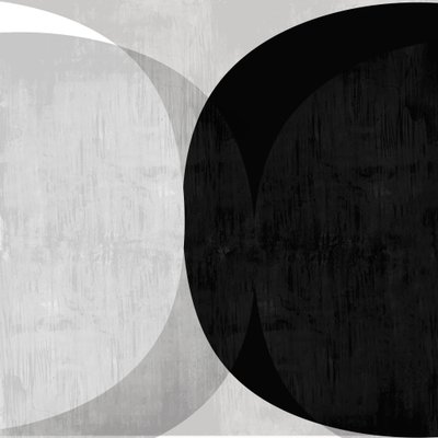 Curve astratte in bianco e nero da cartissi