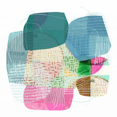 Astratto: forme colorate da cartissi