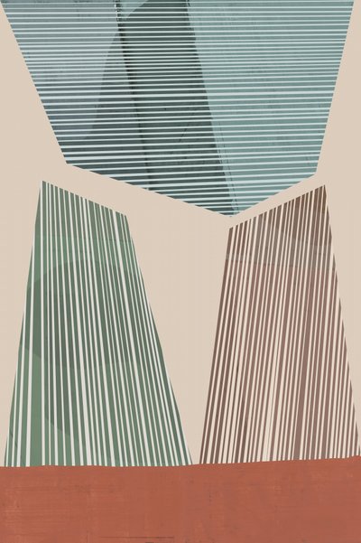 Forme geometriche astratte da cartissi