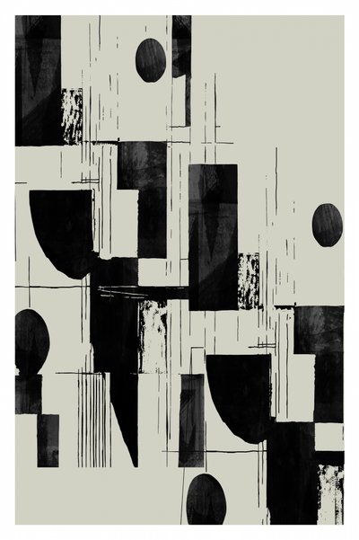 Forme geometriche astratte da cartissi