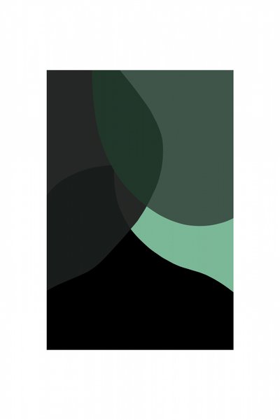 Abstract Green Flow da cartissi