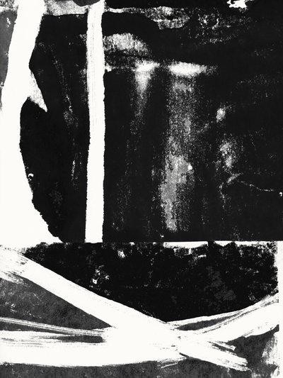 Tratti astratti in bianco e nero da cartissi
