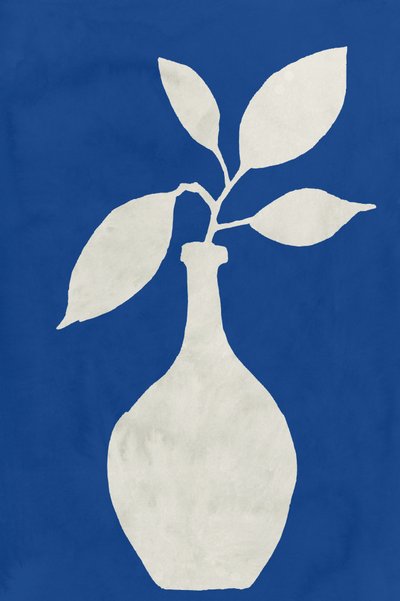 Vaso botanico blu da cartissi