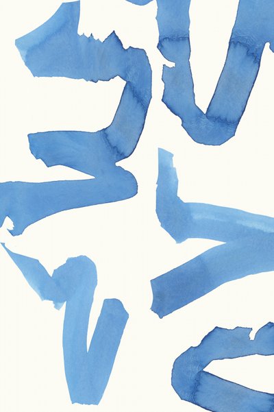 Astratto "Blue Fluid" da cartissi