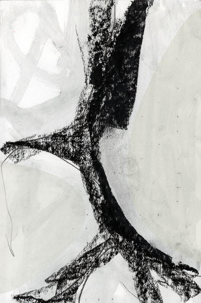 Azzardo astratto monocromatico da cartissi