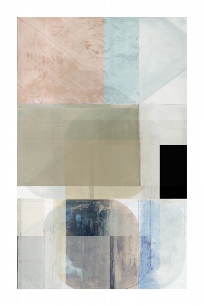 Composizione geometrica serena da cartissi