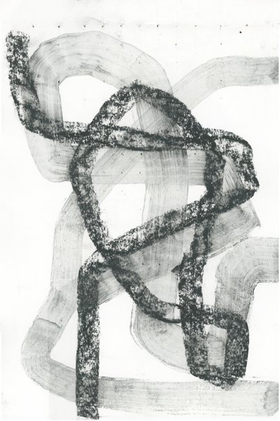 Linee oscure intrecciate da cartissi