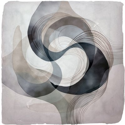 Curve astratte sinuose da cartissi