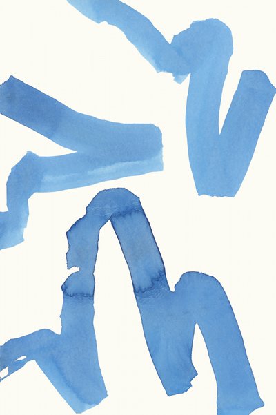 Astratto blu fluido da cartissi