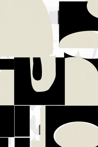 Astratto geometrico fluido da cartissi