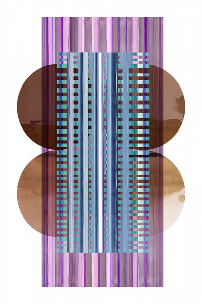 Design astratto a strati da cartissi